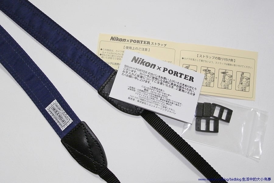 1379032740 4218445796 Nikon×PORTER ダイアゴナルストラップ 相機背帶【鳥先生】