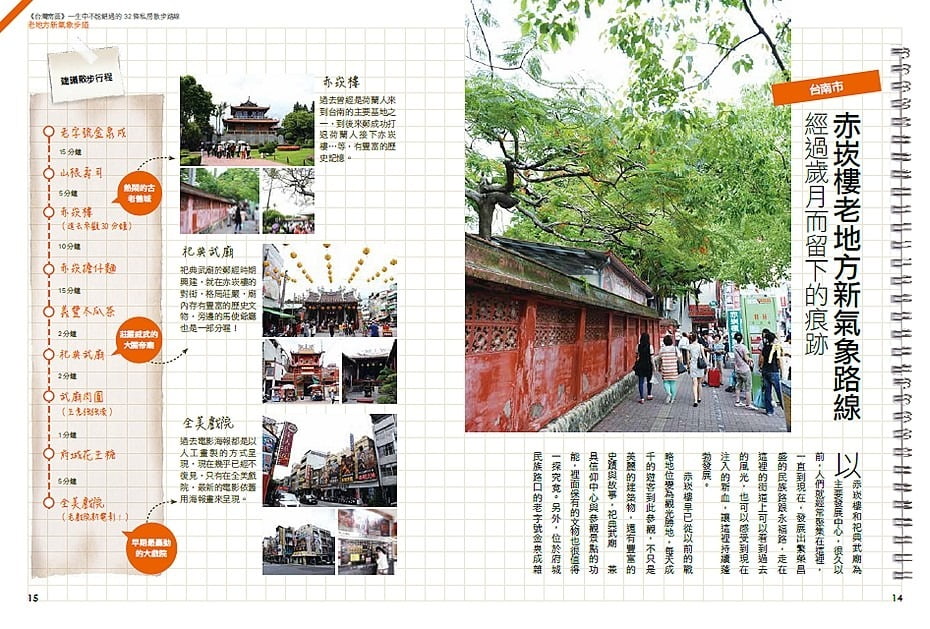 1379020399 181971719 南區-一生中不能錯過的32條私房散步路線出版囉!!!!【鳥夫人】