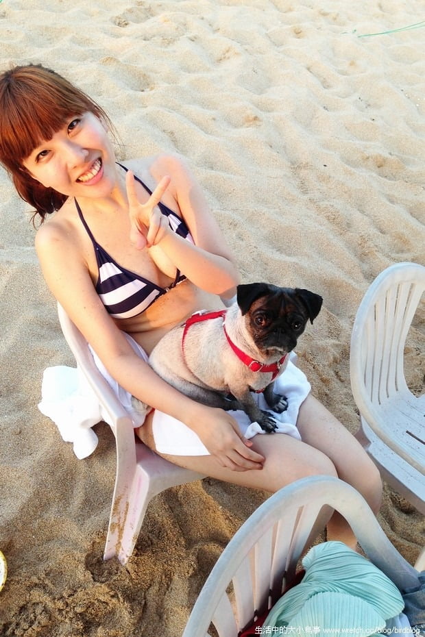 1378971817 3231415692 想念的墾丁海邊。我們帶著小花又來了!【鳥夫人】