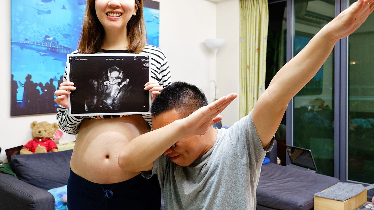 2017 03 25 223934 我們的新成員日記。小鳥寶寶加入我們囉!懷孕~16週辛酸血淚史大公開 & 老公辛苦了!