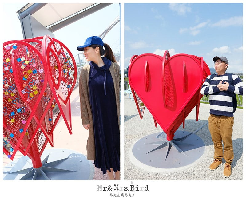 2020 02 21 103321 大人小人都適合。免費約會景點 & 放電好去處-新北水漾"辰光橋"愛情鎖+浪漫光雕