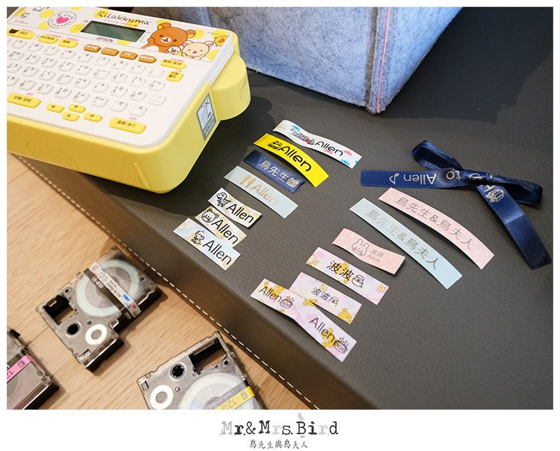 2020 08 17 144222 小朋友上學媽媽必備神器。姓名貼自己做超划算-拉拉熊懶萌標籤機EPSON LW-K200RK(有開團唷~)