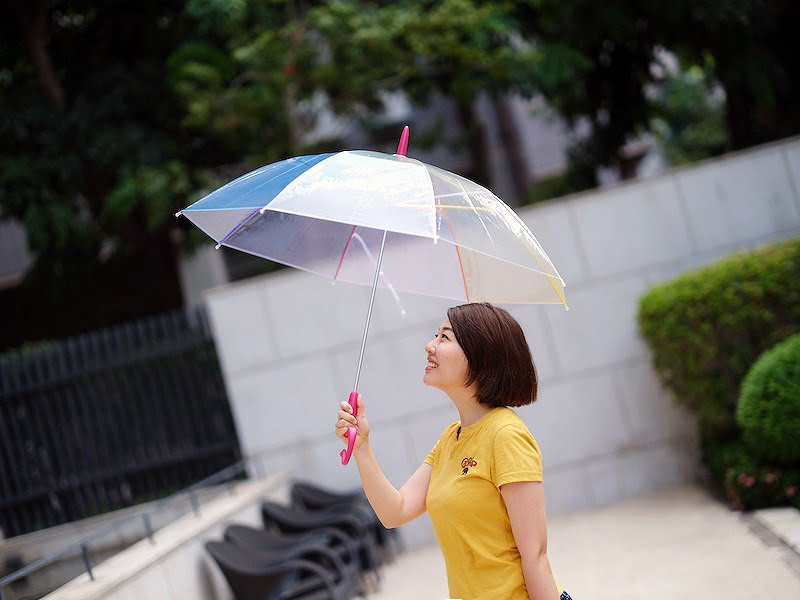 2021 08 24 155350 讓孩子因為想要用『雨傘』而期待下雨的一把傘。Caetla 環保透明傘