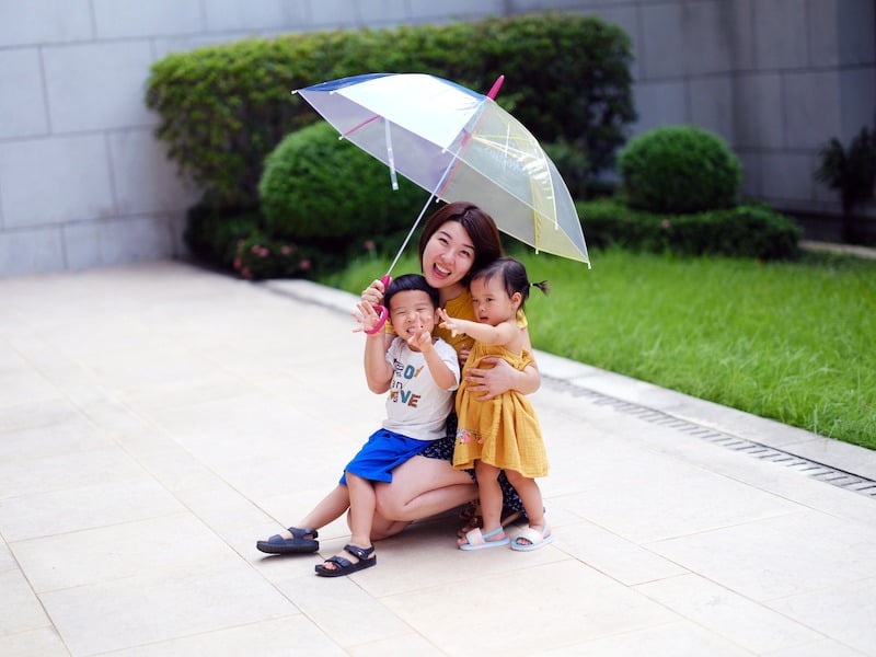 2021 08 24 155355 讓孩子因為想要用『雨傘』而期待下雨的一把傘。Caetla 環保透明傘