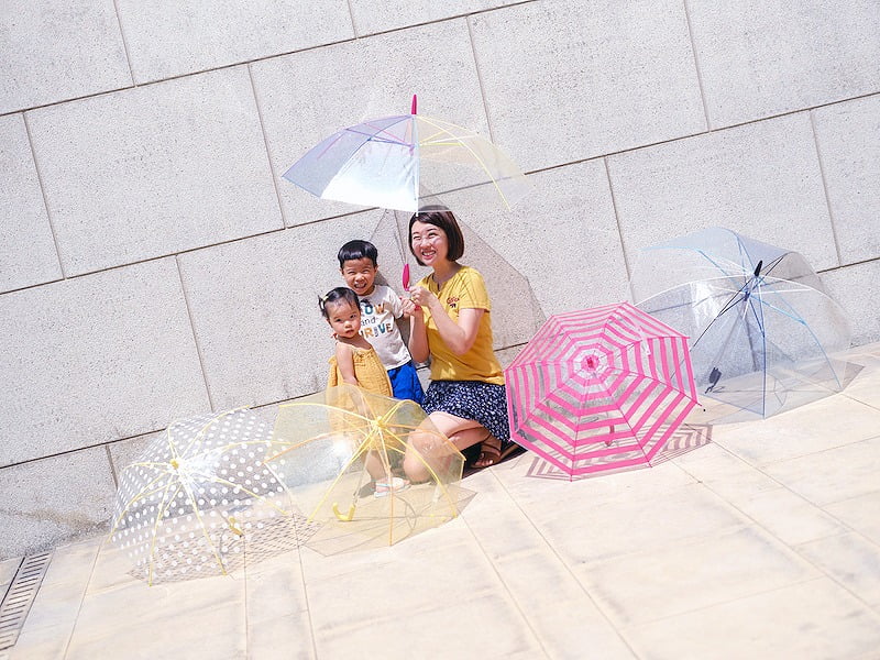 2021 08 24 155521 讓孩子因為想要用『雨傘』而期待下雨的一把傘。Caetla 環保透明傘