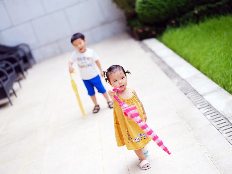 2021 08 24 155543 讓孩子因為想要用『雨傘』而期待下雨的一把傘。Caetla 環保透明傘